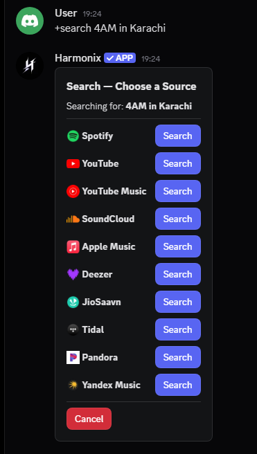 Multi-Platform Search